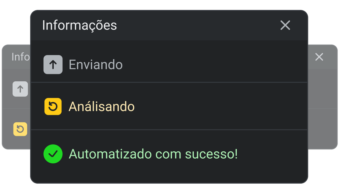 Redução de tarefas repetitivas (hover)