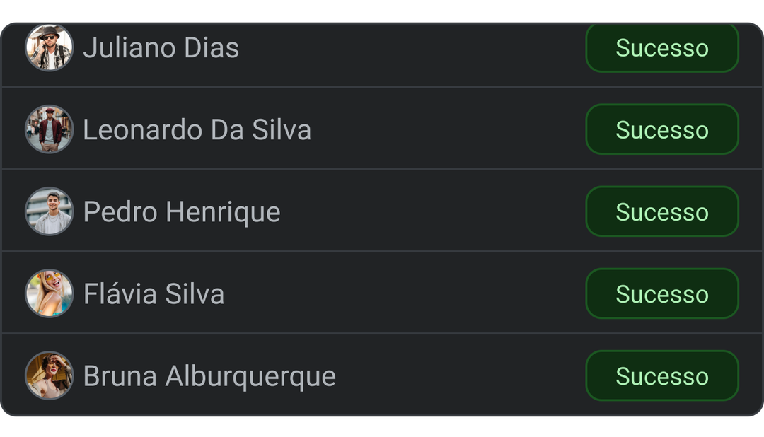 Automação de processos (hover)